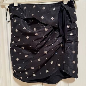 Self-Portrait Holiday '22 skirt w little florets